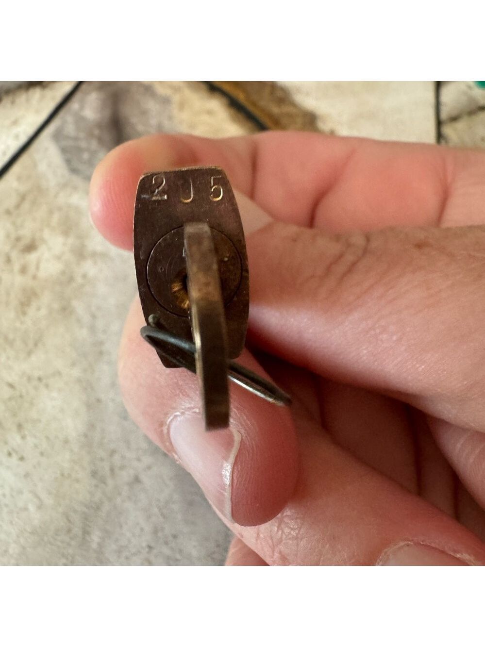 Listing for ONLY ONE 200 series Louis Vuitton Lock and Key - 203, 205 or 222 - Picture 5 of 13